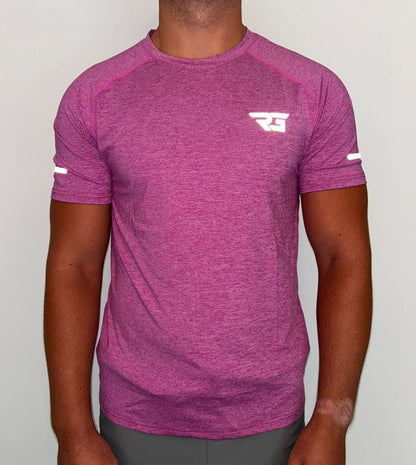 Real Gear Tech Short Sleeve T-Shirt Magenta