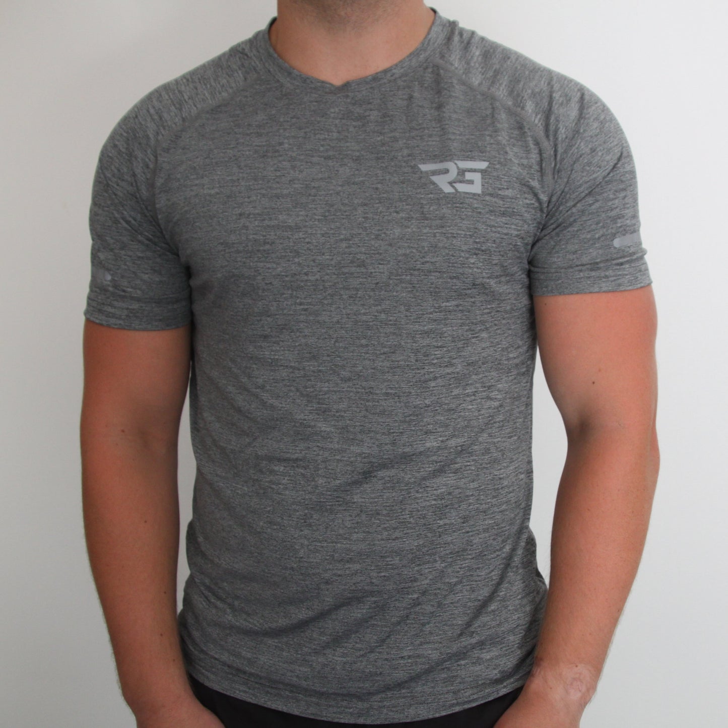 Real Gear Tech Short Sleeve T-Shirt Grey