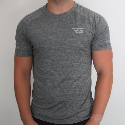 Real Gear Tech Short Sleeve T-Shirt Grey