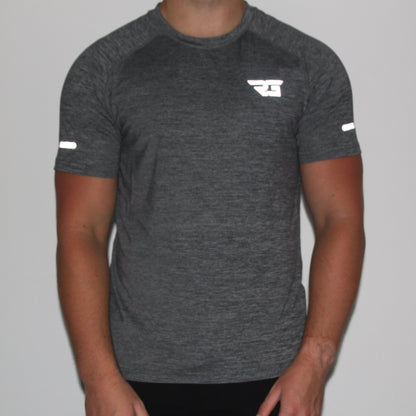 Real Gear Tech Short Sleeve T-Shirt Grey