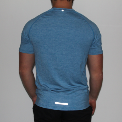 Real Gear Tech Short Sleeve T-Shirt Blue